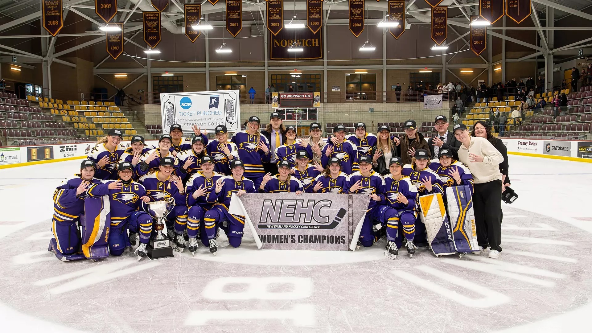 Elmira Earns Back-to-Back NEHC Crown
